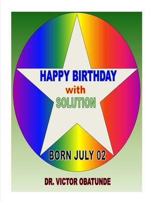 cover image of BORN JULY 02